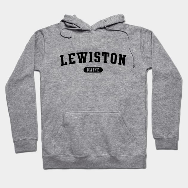 Lewiston, ME Hoodie by Novel_Designs